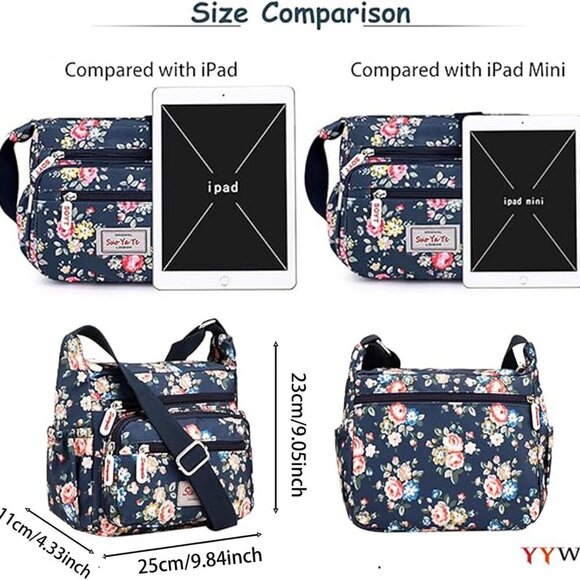 Crossbody Bag for Women Multifunctional Shoulder Handbags for Daily Use Travel W - Picture 3 of 8